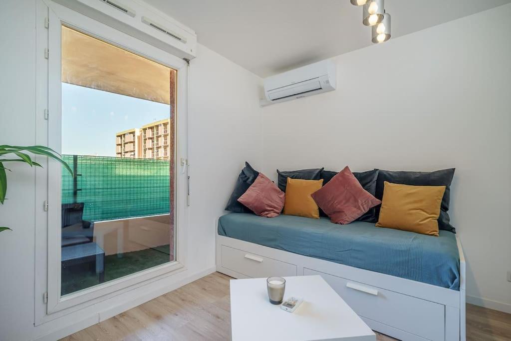 Air-conditioned Terrace Gare St Charles Apartment *